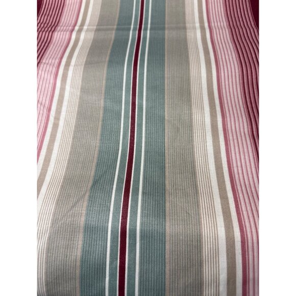 Pamela Joan Kessler Concord Striped Fabric 1/2 yard x 54" Cotton Blend Multicolo - Picture 2 of 7
